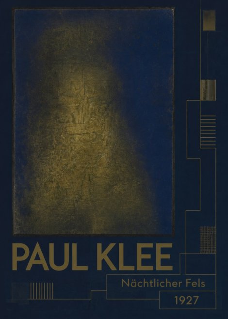 Paul Klee Nächtlicher Fels No2 - Poszter