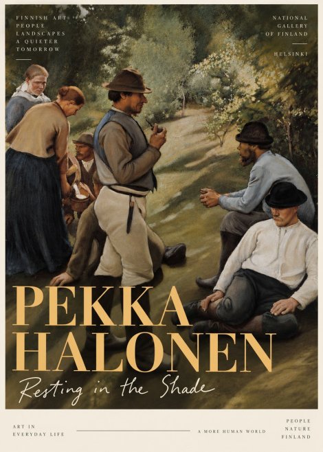 Pekka Halonen Resting in the Shade No5 - Poszter