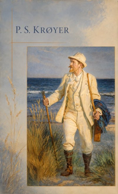 P.S. Krøyer Self-portrait by the Beach No4 - Poszter