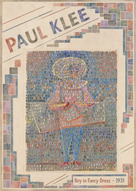 Paul Klee Boy in Fancy Dress No5 - Poszter