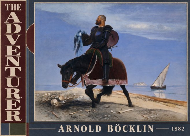 Arnold Böcklin The Adventurer No5 - Poszter