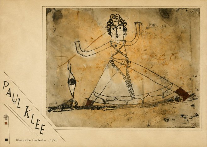 Paul Klee Klassische Groteske No3 - Poszter
