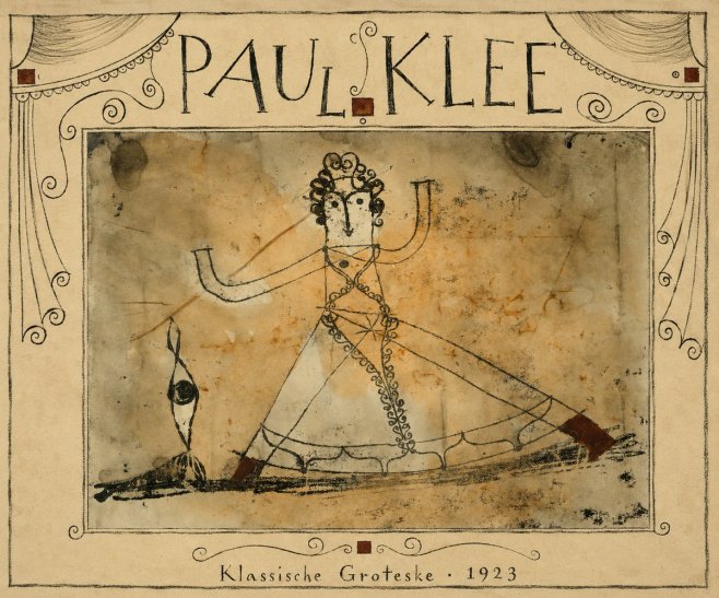 Paul Klee Klassische Groteske No6 - Poszter