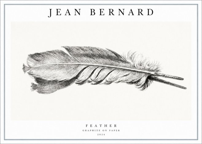 Jean Bernard Feather No1 - Poszter