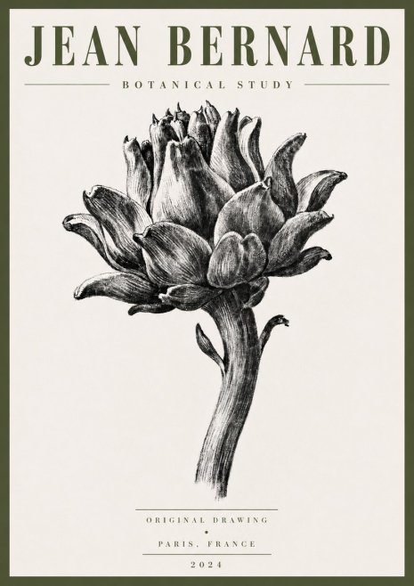 Jean Bernard Botanical Study No5 - Poszter
