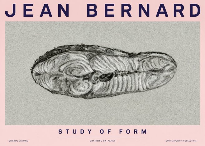 Jean Bernard Study of Form I No3 - Poszter