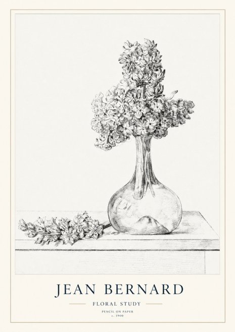 Jean Bernard Spring Blossoms No2 - Poszter