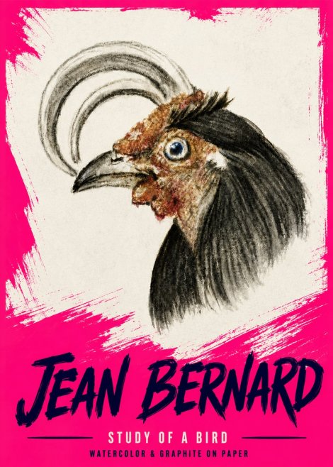 Jean Bernard Rooster Study No6 - Poszter