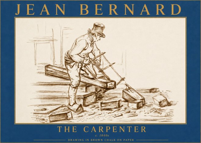 Jean Bernard The Carpenter No5 - Poszter