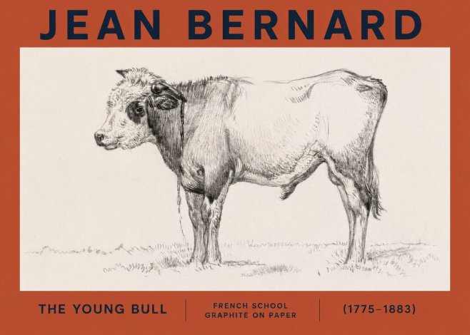Jean Bernard The Young Bull No2 - Poszter