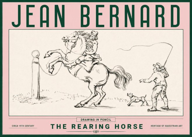 Jean Bernard The Rearing Horse I No4 - Poszter