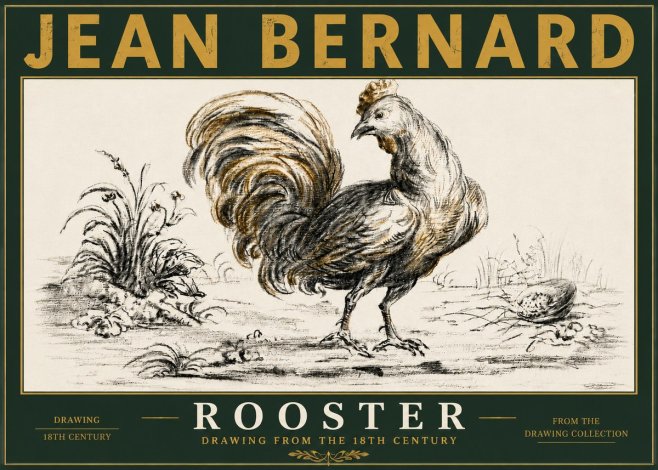 Jean Bernard Rooster No5 - Poszter