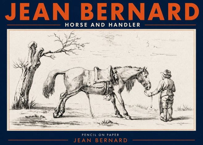 Jean Bernard Horse and Handler No4 - Poszter