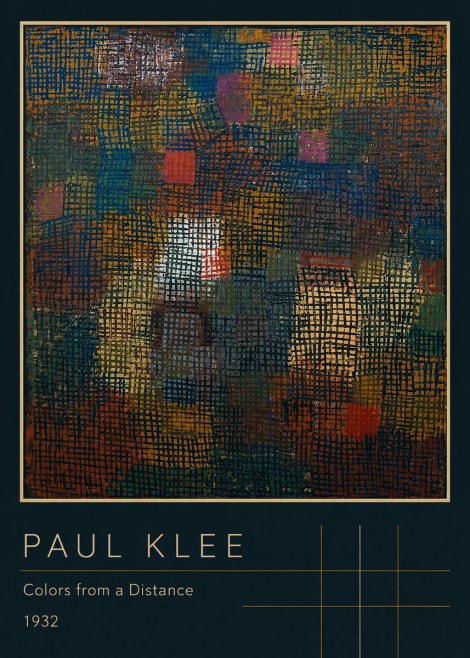Paul Klee Colors from a Distance No2 - Poszter