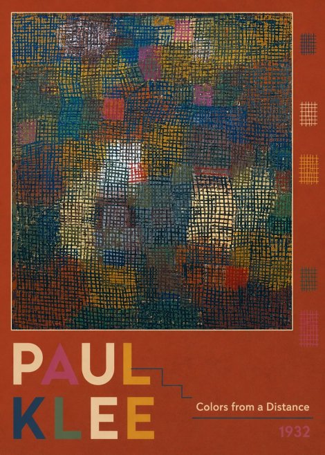 Paul Klee Colors from a Distance No3 - Poszter