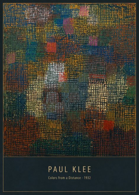 Paul Klee Colors from a Distance No5 - Poszter