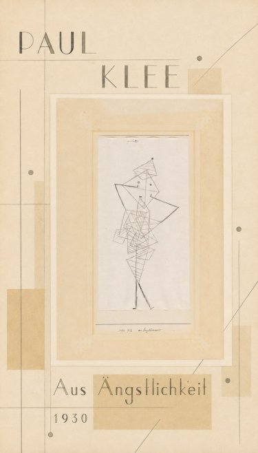 Paul Klee Aus Ängstlichkeit No3 - Poszter