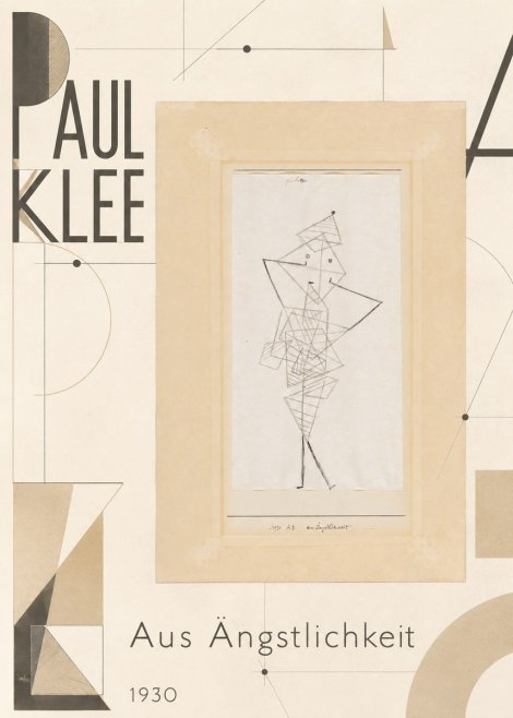 Paul Klee Aus Ängstlichkeit No5 - Poszter