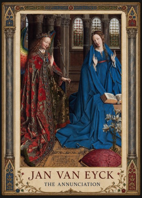 Jan van Eyck The Annunciation I No1 - Poszter