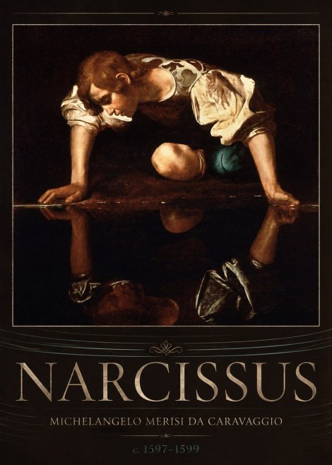 Michelangelo Merisi da Caravaggio Narcissus I No2 - Poszter