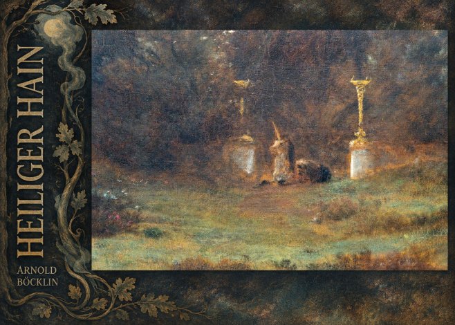 Arnold Böcklin Heiliger Hain No6 - Poszter
