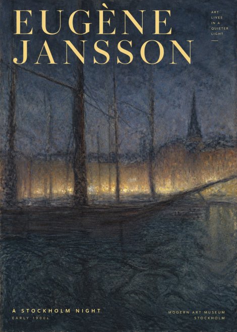 Eugène Jansson Evening on the Water No3 - Poszter