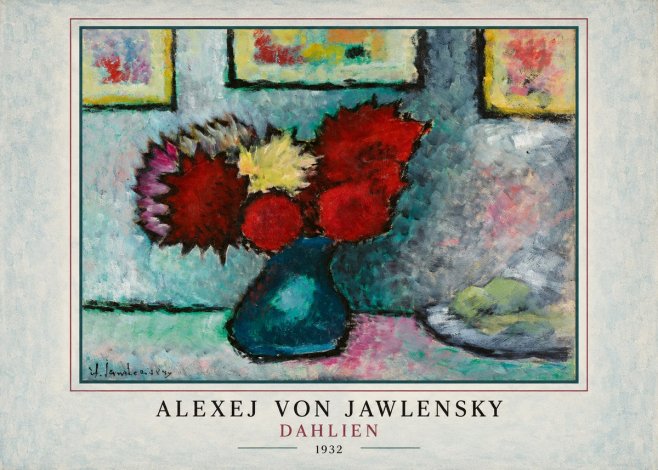 Alexej von Jawlensky Dahlien No3 - Poszter
