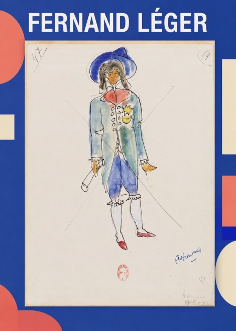 Fernand Léger Costume Design I No1 - Poszter
