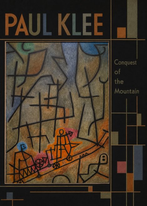 Paul Klee Conquest of the Mountain I No5 - Poszter