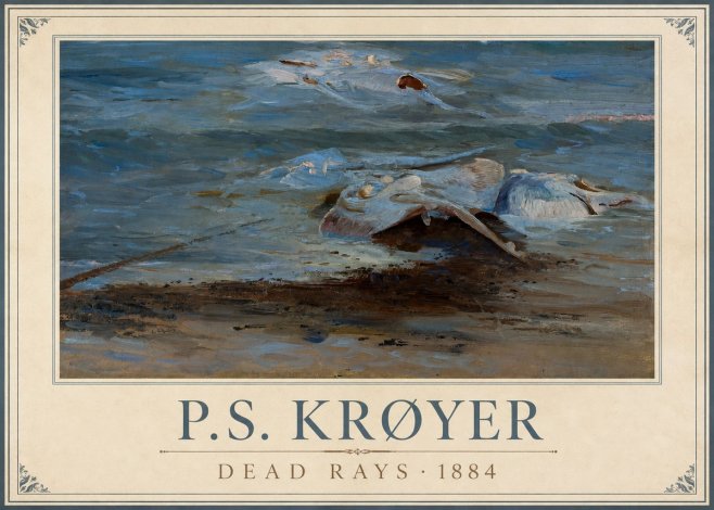 P.S. Krøyer Dead Skates No2 - Poszter