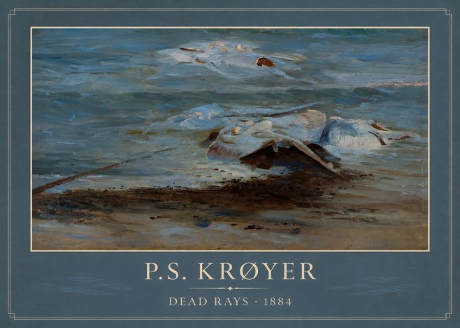 P.S. Krøyer Dead Skates No3 - Poszter