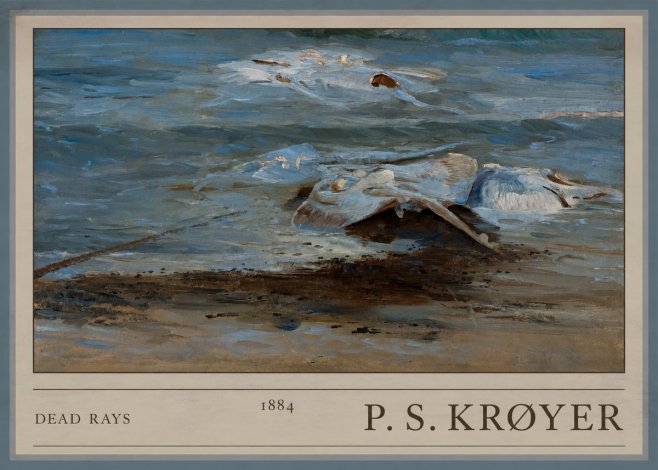 P.S. Krøyer Dead Skates No5 - Poszter