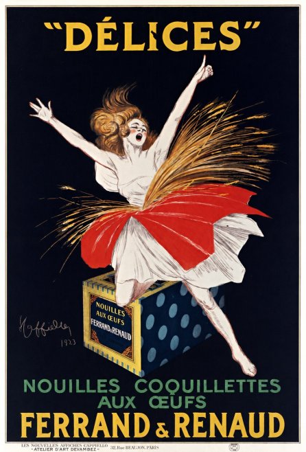Leonetto Cappiello Délices I No6 - Poszter