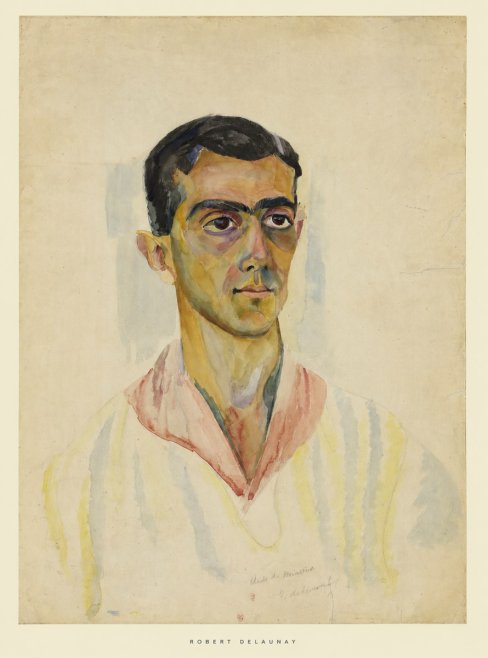 Robert Delaunay Portrait De Léonide Massine No6 - Poszter