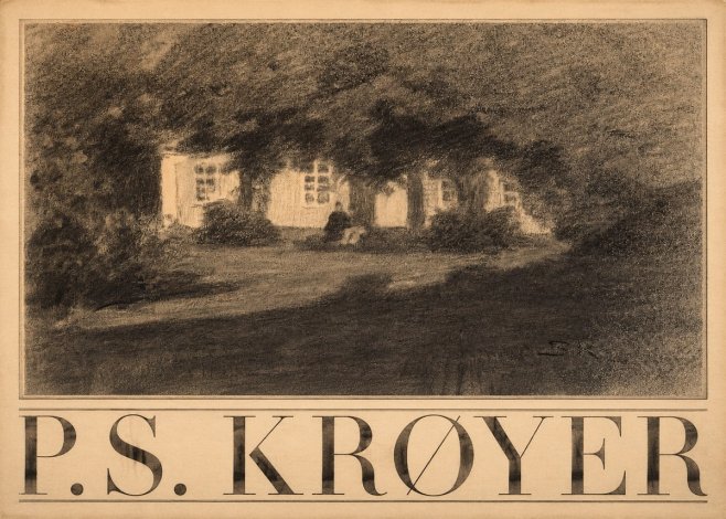 P.S. Krøyer Fra Krøyers Hus Og Have I Skagen No5 - Poszter