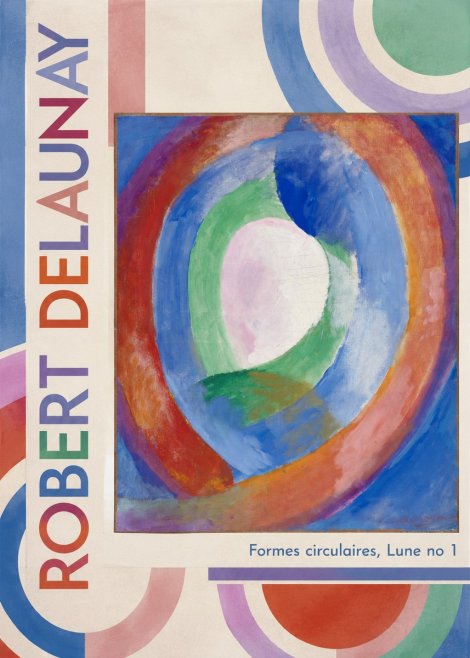 Robert Delaunay Formes Circulaires, Lune No 1 No2 - Poszter