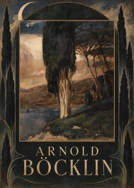 Arnold Böcklin Villa by the Sea II No6 - Poszter