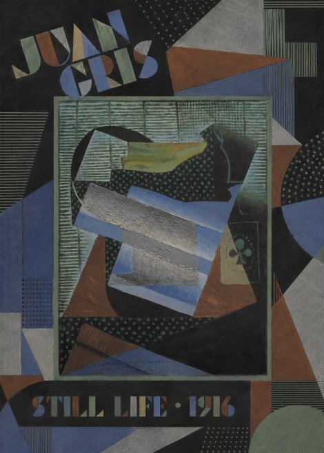 Juan Gris Still Life II No6 - Poszter