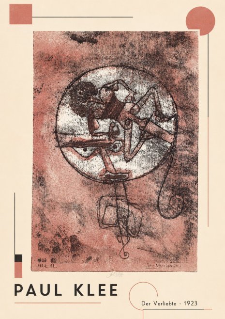 Paul Klee Der Verliebte I No2 - Poszter