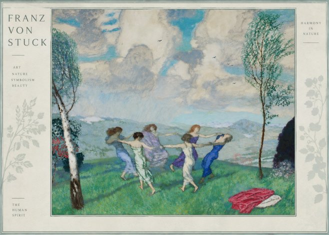 Franz von Stuck Spring Dance No5 - Poszter