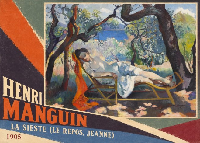 Henri Manguin La Sieste (Le Repos, Jeanne) No5 - Poszter