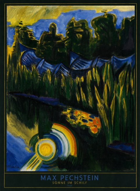 Max Pechstein Sonne Im Schilf No6 - Poszter