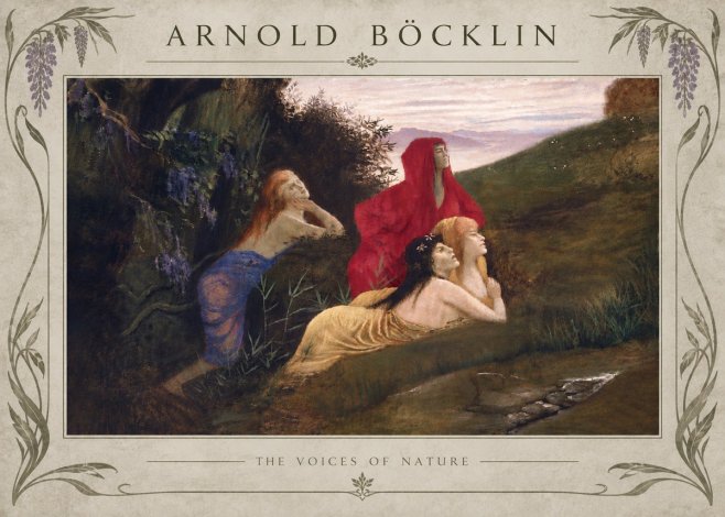 Arnold Böcklin The Voices of Nature No6 - Poszter
