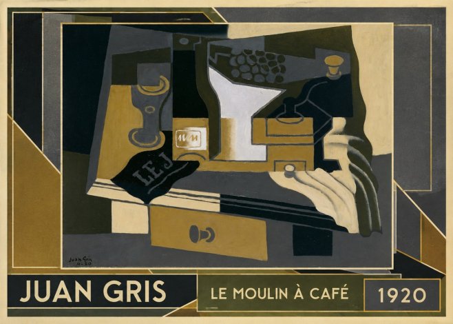 Juan Gris Le Moulin À Café No1 - Poszter