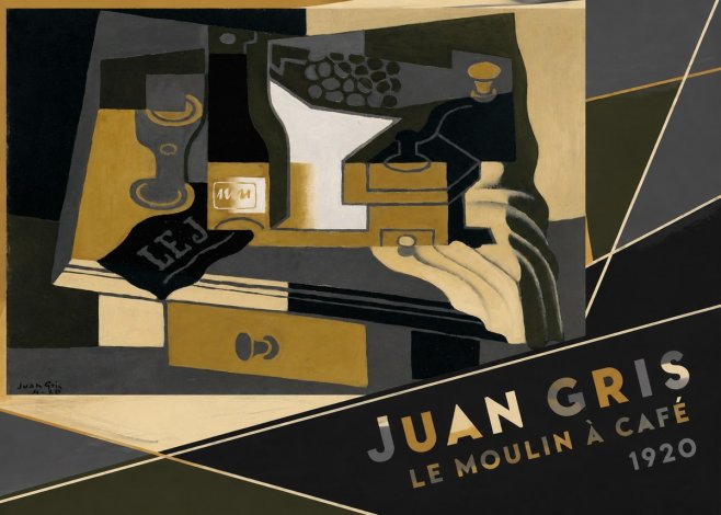 Juan Gris Le Moulin À Café No4 - Poszter