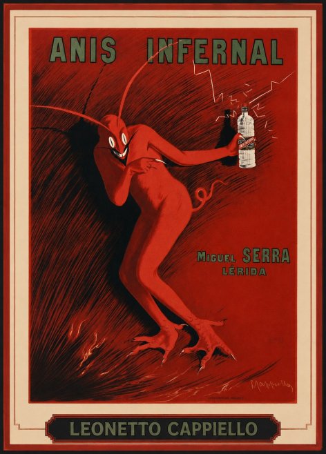 Leonetto Cappiello Anis Infernal II No1 - Poszter