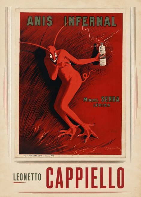 Leonetto Cappiello Anis Infernal II No4 - Poszter