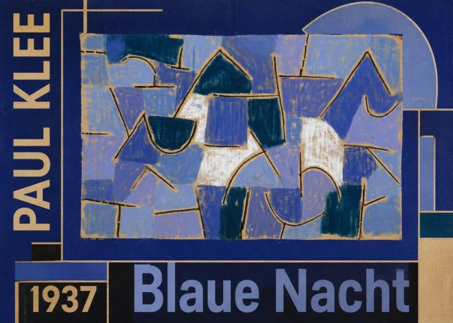 Paul Klee Blaue Nacht No5 - Poszter