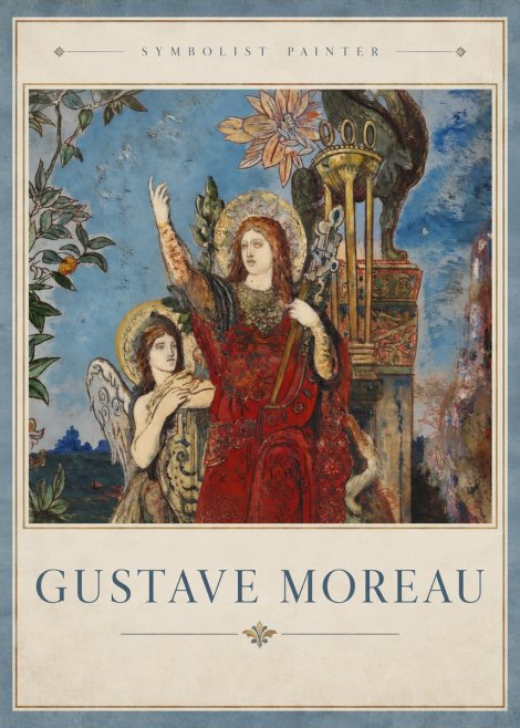 Gustave Moreau The Apparition I No2 - Poszter