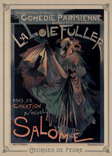 Georges de Feure Salomé I No1 - Poszter